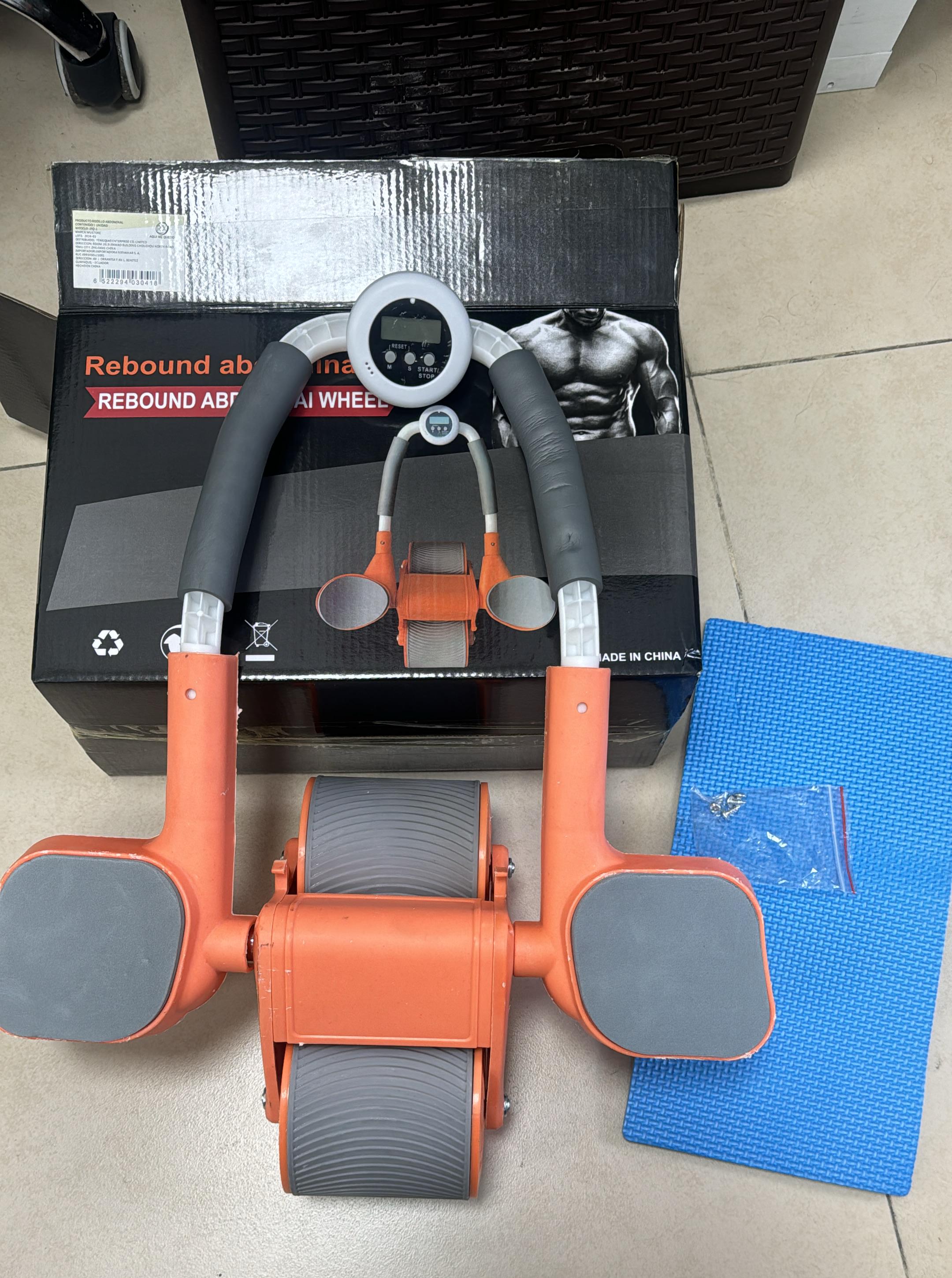 Miniatura 2 de Rodillo Abdominal Rebote Automático